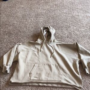 Athleta thick cropped oversized hoodie size medium